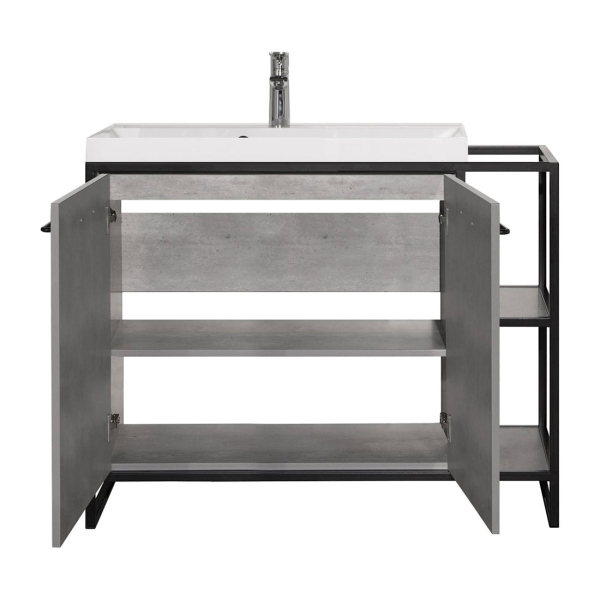 Тумба для комплекта Style Line Лофт 80/100 бетон