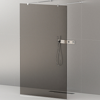 Душевая перегородка Cezares, LIBERTA-L-2-110-GR-Cr