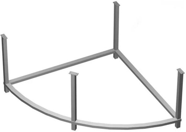 Каркас для ванны Jacob Delafon Presqu'ile SF045RU-NF