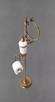 Стойка с аксессуарами ART&MAX BAROCCO AM-2164-Br, Бронза