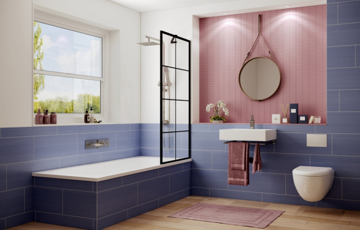 Шторка для ванны Ambassador Bath Screens 16041209 (800x1400)
