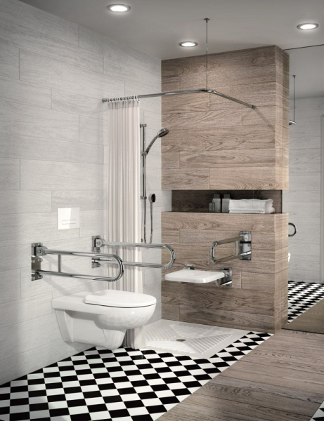 Крышка-сиденье IFO Special RP706012200 с микролифтом, петли хром