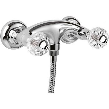 ATLANTIS-DS-01-Sw Смеситель для душа, хром, ручки Swarovski