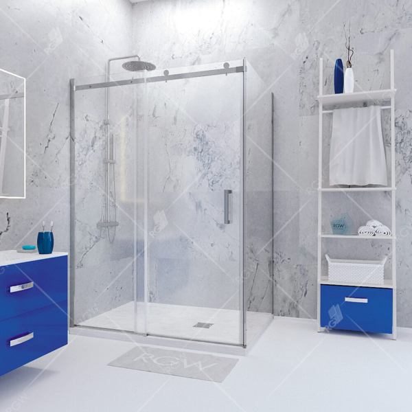 Душевой уголок RGW TO-44 (TO-14 + Z-050-2), 02074450-11, Хром, 150*100*195