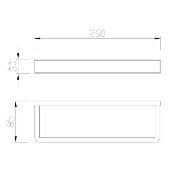 Полотенцедержатель ABBER Westen AA1753NG никель