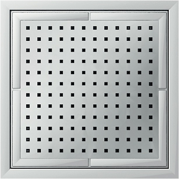 AD139/34CCR верхний душ 22х22 см