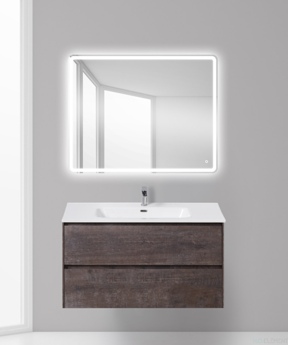Belbagno База под раковину напольная с двумя выкатными ящиками, PIETRA-1000-2C-SO-PT