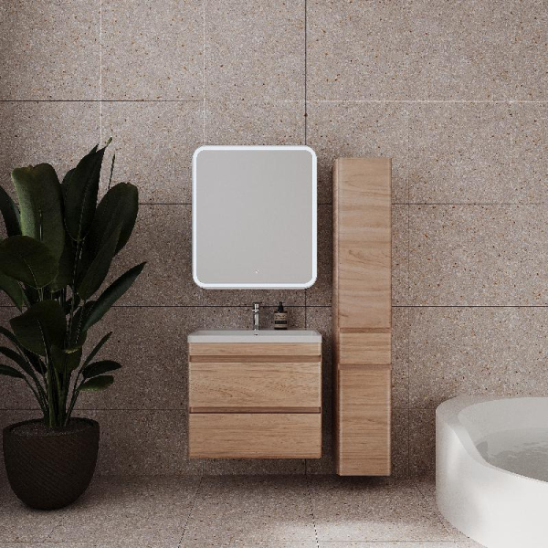 Тумба без раковины подвесная Style Line "Атлантика 70", Люкс ясень перламутр, СС-00002341