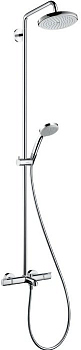 Душевая стойка Hansgrohe Croma 220 Showerpipe 27223000 с термостатом