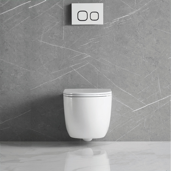 Унитаз подвесной Vincea Tornado Globo VT1-52T безободковый, цвет белый, soft-close сиденье