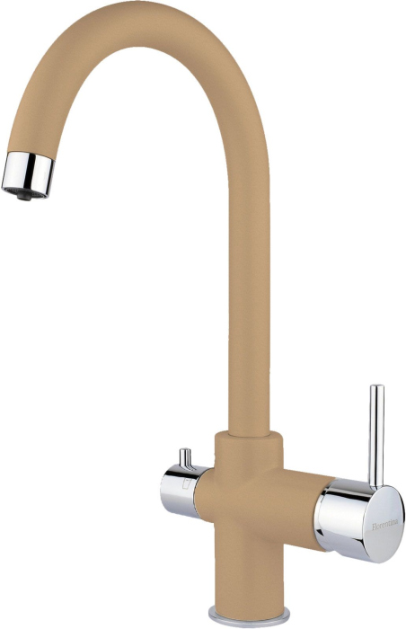 Смеситель Florentina FL-06 Клио капучино, для кухонной мойки