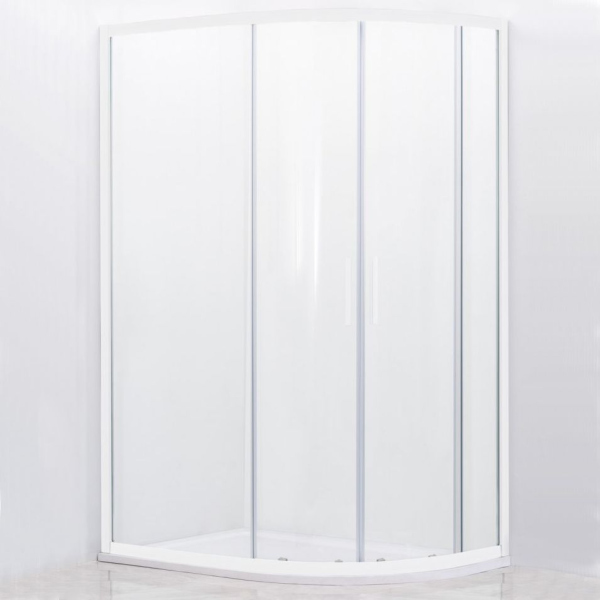 Душевой уголок Cezares Relax RH-2-100/80-C-Bi стекло прозрачное