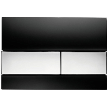 Стеклянная Клавиша смыва унитаза TECE для системы с двойным смывом, 9240807