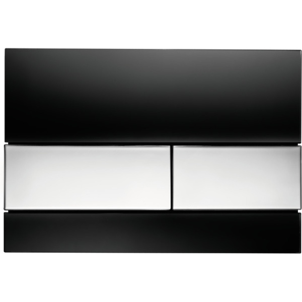 Стеклянная Клавиша смыва унитаза TECE для системы с двойным смывом, 9240807