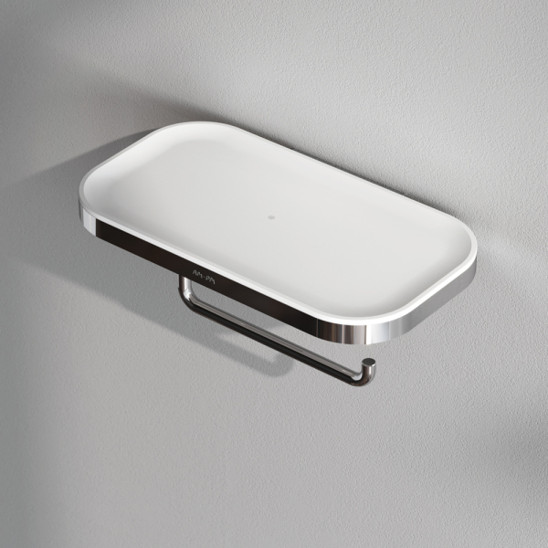 Держатель для туалетной бумаги с полкой AM.PM Func, A8F341400