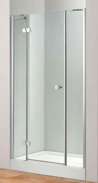 Душевая дверь в нишу Cezares Crystal B13 30/60/40 C Cr L