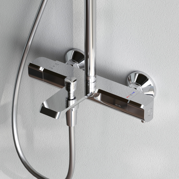 Душевая система с термостатом AM.PM Func, F078F500