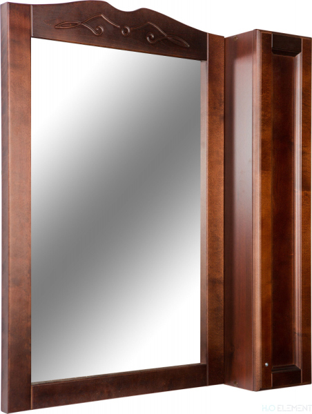 Зеркало-шкаф 1 Orange Классик 85 орех антикварный