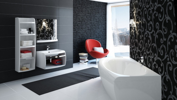 Шкаф-пенал Ravak Evolution белый, открытый