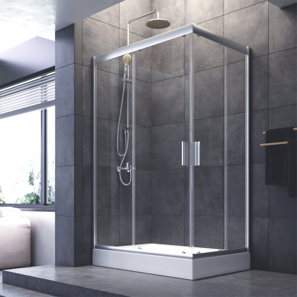 Душевое ограждение 120x80 см, без поддона AM.PM Gem, W90G-404-120280-MT