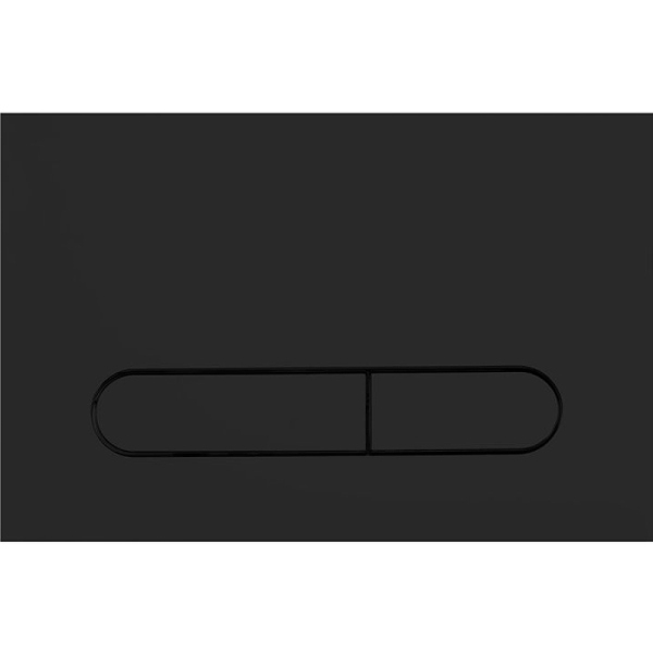 Кнопка смыва BelBagno PROSPERO, цвет-черный матовый Tocco Morbido, BB007-PR-NERO.M