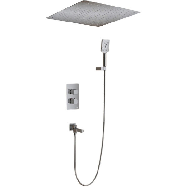 Душевая система встроенная с термостатом Timo Petruma (SX-5019/00SM) хром