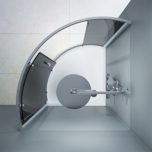 Душевое ограждение 90x90 см, без поддона AM.PM Like, W83G-315-090CG64