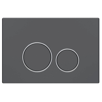 Кнопка смыва Vincea VFP-005GM, цвет вороненая сталь