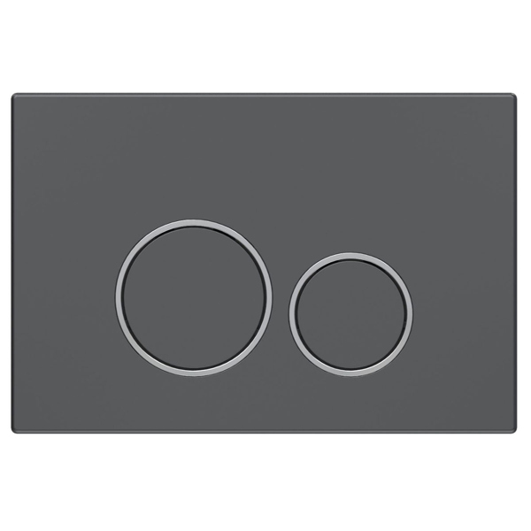 Кнопка смыва Vincea VFP-005GM, цвет вороненая сталь