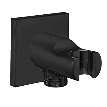 102199603C1EX шланговое подсоединение с держателем для душа,матовый черный