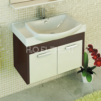 Тумба-умывальник Comforty "Киото-75 П" венге с раковиной Comforty 002