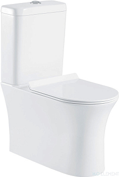 Унитаз-компакт BelBagno Ancona безободковый (готовый набор)