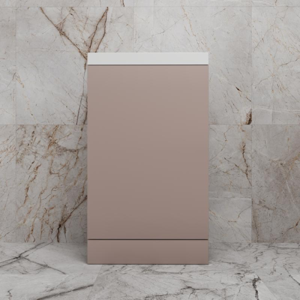 Тумба без раковины напольная "МОНО 50", санд пудровый, ЛС-00002453