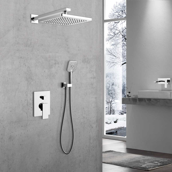 Душевой комплект Vincea Next VSFW-1N1CH, встраиваемый, 2 режима, хром
