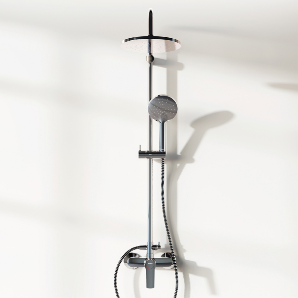 Душевая система с душевым смесителем Damixa Jupiter, 977710000