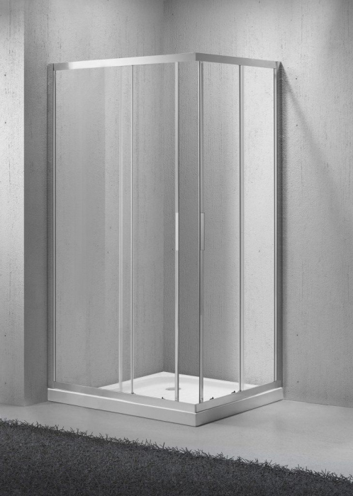 Душевой уголок Belbagno SELA-AH-2-100/80-C-Cr