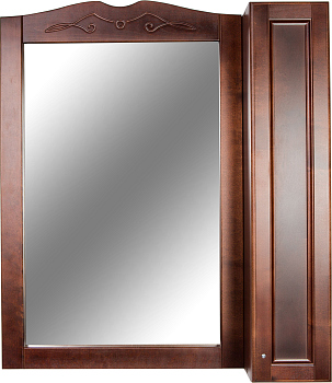 Зеркало-шкаф 1 Orange Классик 85 орех антикварный