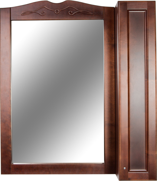 Зеркало-шкаф 1 Orange Классик 85 орех антикварный