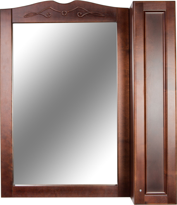 Зеркало-шкаф 1 Orange Классик 85 орех антикварный