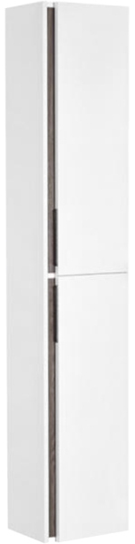 Шкаф-пенал Акватон Рене белый, грецкий орех