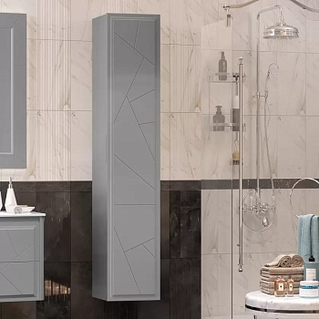 Пенал Opadiris Луиджи универсальный, цвет серый матовый, 00-00002599