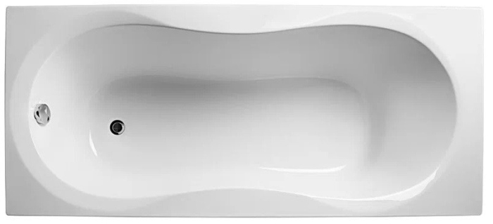 ВПР0240300100 MIAMI Ванна прямоугольная 150х70 белая ALBA SPA