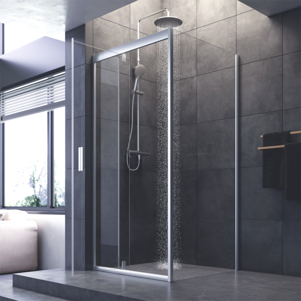Душевое ограждение 90x90 см, без поддона AM.PM Gem, W90G-404-090MT