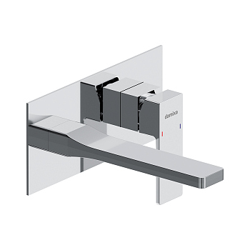 Смеситель для раковины монтируемый в стену Damixa Gala, 530260000