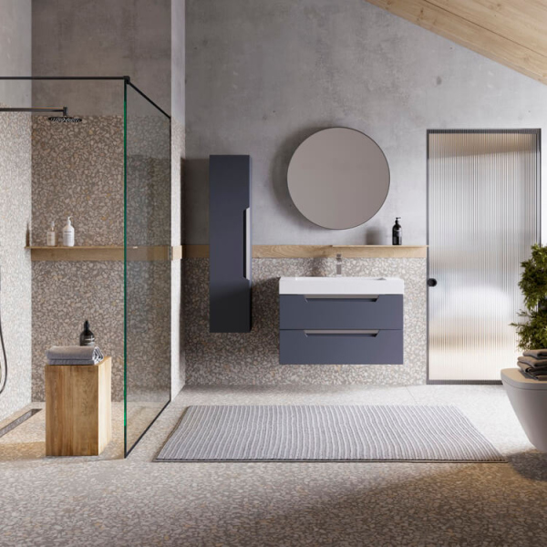 Подвесная тумба без раковины AQWELLA 90см., CUB0109GR