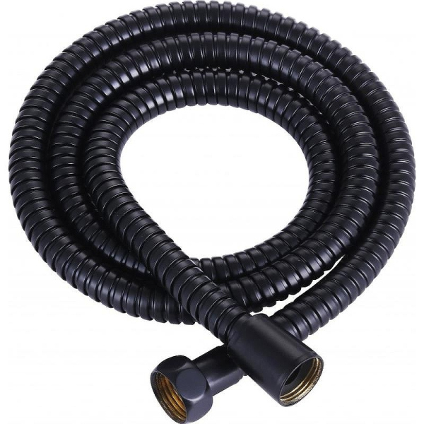 CZR-FMM-150-NOP Гибкий шланг металлизированный, длина 1,5 м, чёрный матовый