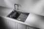 Кухонная мойка GRANULA Kitchen Space (6004, ШВАРЦ)