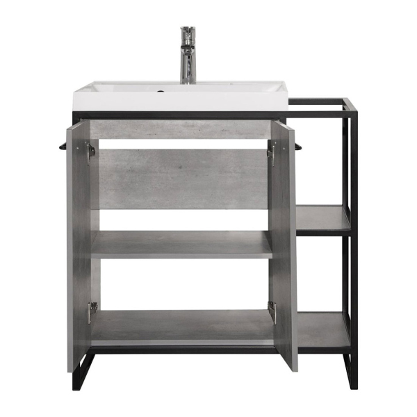 Тумба для комплекта Style Line Лофт 60/80 бетон