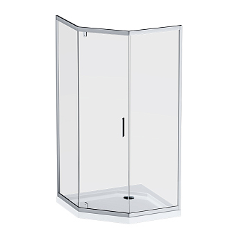 Душевое ограждение 90x90 см, без поддона AM.PM Gem, W90G-405-090MT