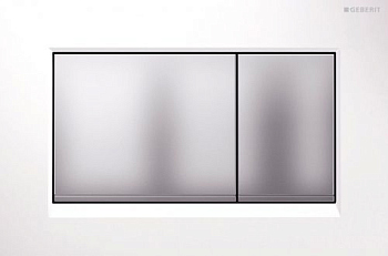 Кнопка смыва Geberit Sigma 30 115.883.KL.1 белый / хром матовый